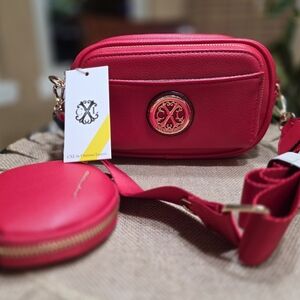 Christian Lacroix Vibrant Red Travel Bag Set